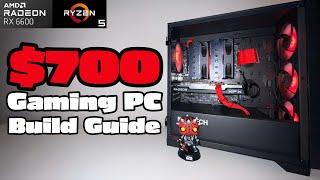 The BEST RX 6600 Gaming PC in 2024 - (Ryzen 5 5500 + RX 6600 ) w/Benchmarks and Gameplay