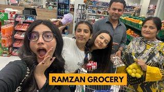 RAMZAN GROCERY | Rabia,Zainab & Papa ki farmaishy 