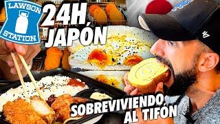 24 Hours ONLY Eating at LAWSON JAPAN | Better than 7-Eleven?