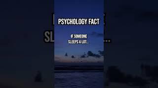 Fact #122: If someone sleeps a lot…#facts #psychology