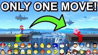 Who Can Make It By Using Only ONE MOVE ? - Super Smash Bros. Ultimate