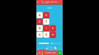 WordBrain 2 Middle Ages Event Day 7 May 14 2021 Answers and Solutions