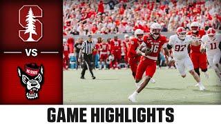 Stanford vs. NC State Game Highlights | 2024 ACC Football