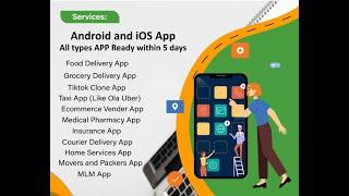 Mohali App Development - All Types APP Ready only 5 day - Solutions1313