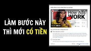 Kênh đã BKT với 500 sub - Khi đạt 1000 sub thì làm bước này để chính thức kiếm tiền