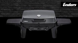 Enders URBAN PRO // mobiler Gasgrill 2-Brenner // Grillen Kochen und Backen