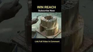 Unique Idea To Create Brick Stove |  #Shorts