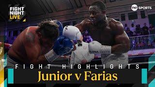 FEROCIOUS STOPPAGE!  | Aloys Junior vs Pablo Farias | Fight Night Highlights