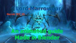 Lord Marrowgar Heroic 25 Animated Guide