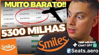  [NOVIDADE] Encontre PASSAGEM BARATA com MILHAS SMILES em 2025 (Seats.aero e Tripmilhas)