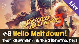 #8: Hello Meltdown!  Let's Play Jagged Alliance 3 (Livestream-Aufzeichnung)