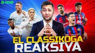 FC 25  - CHEMPIONLAR LIGASI FINALIDA EL CLASSIKO GA REAKSIYA | UzLider #1