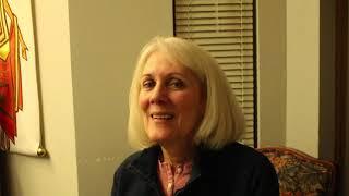 A Visit To Fr. Rog:  Jan Owens, Michael Corrigan, and Mary Mitchell