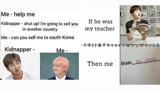 BTS funny & relatable memes -79 ||BTS Memes Adda||