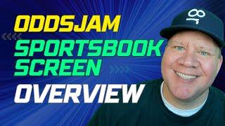 OddsJam Sportsbook Screen Overview