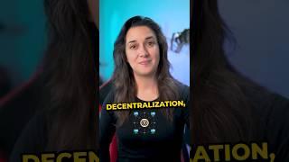 Decentralization Pillar of Blockchain  Bitcoin, Ethereum, & Crypto  (Explained in 55 Seconds! )