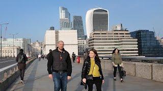 London Summer Walk 2024 | 4K HDR Virtual Tour around London Bridge, National Theatre