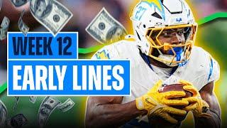 NFL Week 12 Early Picks | Line Movement Predictions (2024)