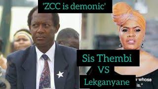 Sis Thembi Xposes the ZCC church & leader Lekganyane! ZCC church is demonic?!