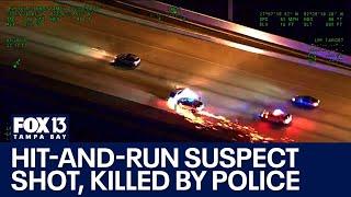 Deadly hit-and-run suspect shot & killed after police chase on I-275