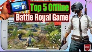 Top 5 offline games like  pubg |offline Battleground Games free to download games