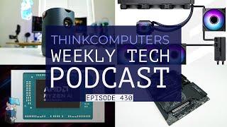 ThinkComputers Podcast #430 - ASUS Projector, Ryzen AI APUs, Raspberry Pi Monitor & More!