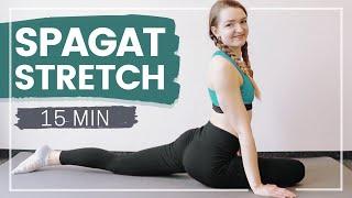 SPAGAT LERNEN in 15 Min ‍️ Beginner SPLIT STRETCHING ROUTINE für Ungelenkige & Anfänger