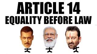 Article 14 of Indian Constitution | Fundamental Rights | Equality Before Law |