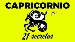 21 SECRETOS de la personalidad de CAPRICORNIO