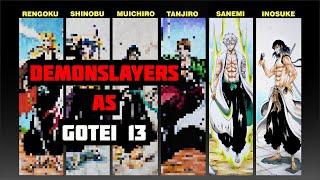 What If DEMONSLAYERS are the GOTEI 13 PART 1|KIMETSU NO YAIBA X BLEACH CROSSOVER