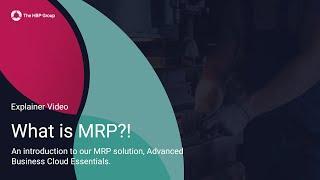 What is MRP? - The HBP Group