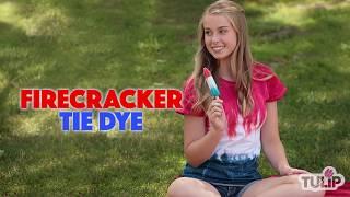 Firecracker Tie-Dye Technique by Tulip