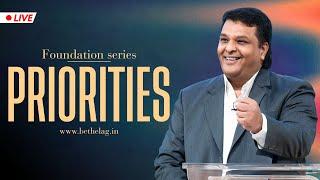 PRIORITIES | Bethel AG Church | Rev. Johnson V | 12th JANUARY 2025