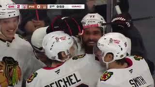 НХЛ Обзор матча:Филадельфия-Чикаго 3:2 ОТ 23 ноября NHL Highlights Blackhawks vs.Flyers -Nov 23,2024