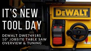 New Tool Day - Dewalt 10" Jobsite Saw