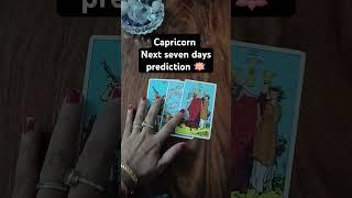 Capricorn | Next seven days prediction @jyotithelightinsidetarot24  #tarot #tarotcardreading