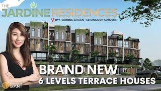 The Jardine Residences - Brand New 6 Levels Terrace Houses with Basement, Lift & Attic