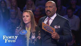 Steve Harvey is STUNNED! AMAZING COMEBACK on the Feud!!!