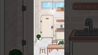 Simple Small Kitchen Makeover | design | toca life world #Shorts