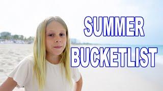 kids summer bucket list