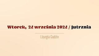 #Jutrznia | 24 września 2024