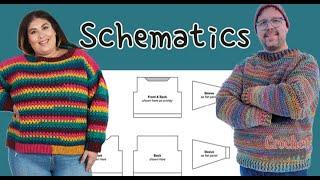 Read and Do Garment Schematics on a Crochet Pattern