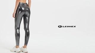 LEOHEX Yoga Pants | The Perfect Blend of Shine and Flexibility