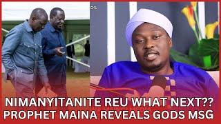 Ndauga Raila niekugua AUC akigua, reu nimanyitanite- What next??- Prophet Rev Maina wa OTC