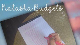 Beginner friendly Budgeting| Using Cash Envelope Method System| Bi Weekly pay| Natasha Budgets.