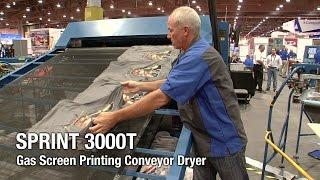 Sprint 3000T  - Gas Conveyor Dryer - M&R Screen Printing Equipment