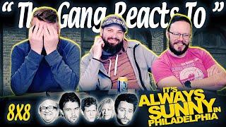 It's Always Sunny in Philadelphia 8x8 REACTION!! “Charlie Rules the World”