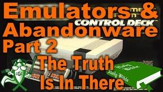 Should Christians Use Emulators And Abandonware? (Part 2) - THE TRUTH IS IN THERE