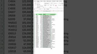 How to drag and drop colums Excel without getting an error