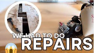 How to REPLACE damaged flooring